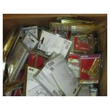 Large box of corner and L braces...