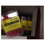 Toolbox filled with 9 five packs of...