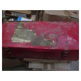 Toolbox filled with 9 five packs of...