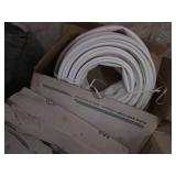 10 rolls of rubber tubing...