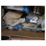 2 Boxes of mainly plumbing items in...