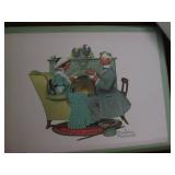 Assorted laminated Norman Rockwell ...