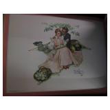Assorted laminated Norman Rockwell ...