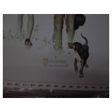 8" Stack of raised Norman Rockwell ...