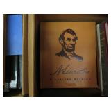 Vintage books, leather bound new bo...