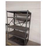 Metal Frame shelf, 24 x 48" 6 feet tall