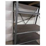 Metal Frame shelf, 24 x 48" 6 feet tall