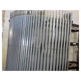 Lot Description: Expandable Metal Gate 6-8 ft in length - Heavy duty commercial grade, 6.5 feet tall