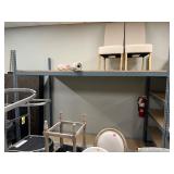 Industrial Steel Warehouse Shelving Rack, 2-Tier - Storage Unit #5 CONTENTS NOT INCLUDED