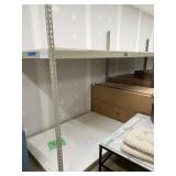 Industrial Steel Warehouse Shelving Rack, 2-Tier - Storage Unit #10 CONTENTS NOT INCLUDED