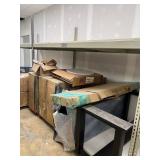 Industrial Steel Warehouse Shelving Rack, 2-Tier - Storage Unit #11 CONTENTS NOT INCLUDED