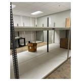 Industrial Steel Warehouse Shelving Rack, 2-Tier - Storage Unit #17 CONTENTS NOT INCLUDED