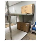 Industrial Steel Warehouse Shelving Rack, 2-Tier - Storage Unit #18 CONTENTS NOT INCLUDED