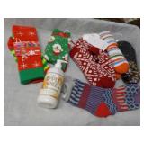 Stockings and Hand lotion...