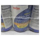 9 bottles Meijer Triple Strength Pl...