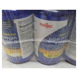 9 bottles Meijer Triple Strength Pl...