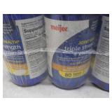 9 bottles Meijer Triple Strength Pl...
