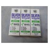 3 Silver Teeth and Spray for Pets...