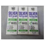 3 Silver Teeth and Spray for Pets...