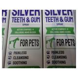 3 Silver Teeth and Spray for Pets...