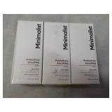 3 Minimalist Face Toners...