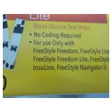 7 boxes Free Style Blood Glucose Te...