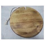 13" Diameter Wood Cutting Board...
