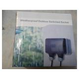 Weatherproof Outdoor Switched Socke...