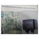 Weatherproof Outdoor Switched Socke...