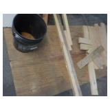 2 x 4" and All Wood Pictured...