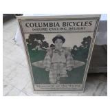 Columbia Bicycles Poster 23 x 35"...
