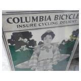 Columbia Bicycles Poster 23 x 35"...