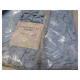 Set of 3 Shaggy Rugged Border Bath ...