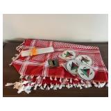 Afghan National Army Shoulder Patches, Scarf and Waterproof Pouch