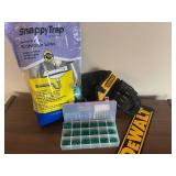 Lot of Plumbing Parts, Dewalt Items