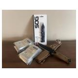 SOG Knife and Lot