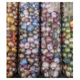 Set of 6 Glass Tubes of Dyed Cultured Pearls from Simpson Studios