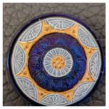 Set of 12 Czech Glass Buttons, 1.25 Inch Diameter