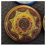 Set of 12 Czech Glass Buttons, 1.25 Inch Diameter