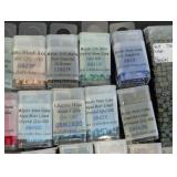 Collection of 45+ Packs of Cube Beads Assorted Colors and Sizes