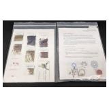 Leslie Frazier Trumpet Flower Garland Necklace and Edwardian Ruffles Bracelet Bead Kits