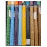 Set of 30 Japanese Seed Bead Tubes Assorted Colors