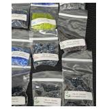 Lot of 35 Miyuki Cube Bead Packs Assorted Colors