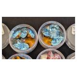 Assorted Loose Swarovski Crystals in Multiple Shapes and Colors