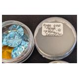 Assorted Loose Swarovski Crystals in Multiple Shapes and Colors