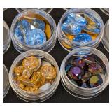 Assorted Loose Swarovski Crystals in Multiple Shapes and Colors