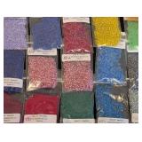 Lot of 45 Matsuno Seed Bead Packs Assorted Colors