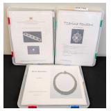 Set of 3 Beaded Jewelry Kits with Instructions