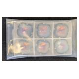 Lot of 3 Packs Swarovski Sew On Crystals Assorted Shapes and Colors