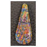 Pair of Dichroic Glass Pendants